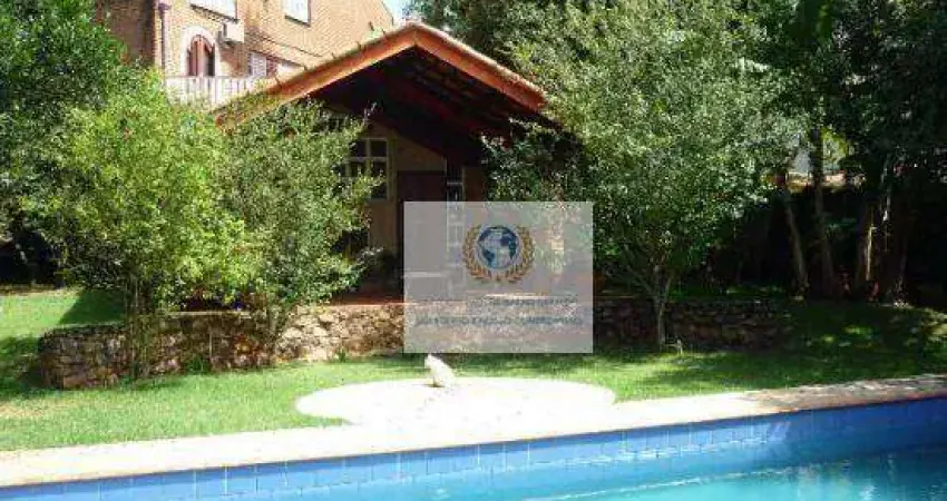 Casa com 6 dormitórios à venda, 557 m² por r$ 3.800.000,00 - residencial parque rio das pedras - campinas/sp