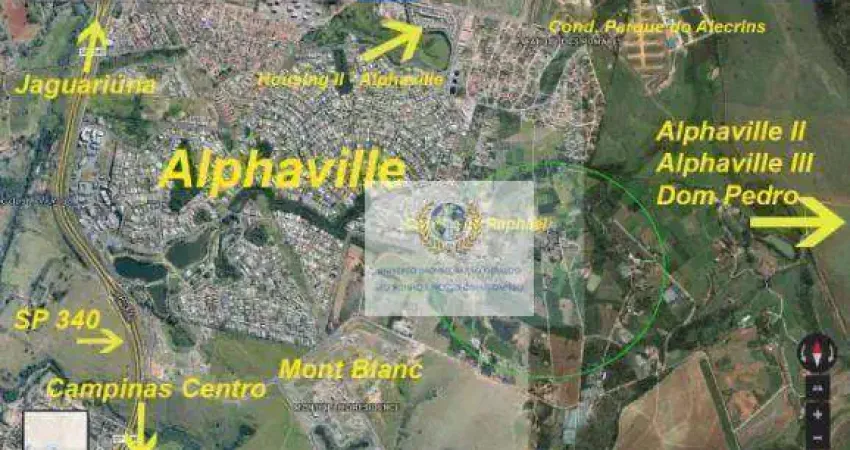Terreno à venda em Alphaville, Campinas 
