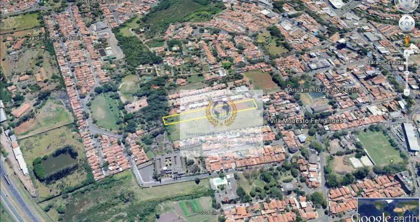 Área à venda, 8 m² por r$ 10.000.000,00 - vila modesto fernandes - campinas/sp