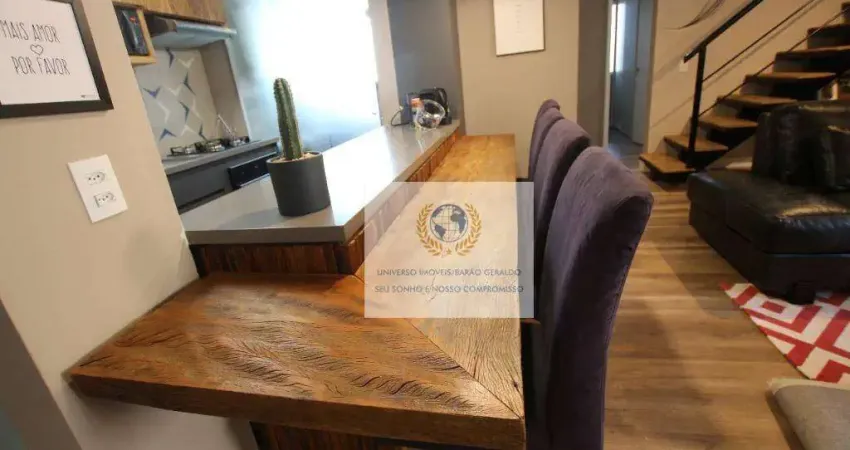 Apartamento com 3 dormitórios, 138 m² - venda por r$ 990.000,00 ou aluguel por r$ 7.033,33/mês - mansões santo antônio - campinas/sp