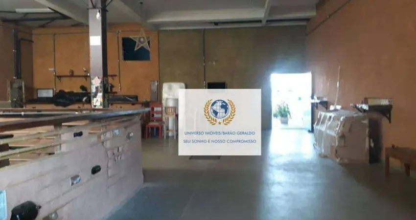 Salão, 452 m² - venda por r$ 7.000.000,00 ou aluguel por r$ 11.495,82/mês - barão geraldo - campinas/sp