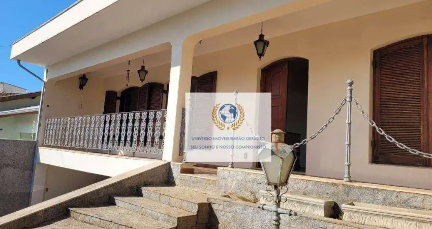 Casa com 4 dormitórios à venda, 297 m² por r$ 940.000,00 - jardim chapadão - campinas/sp