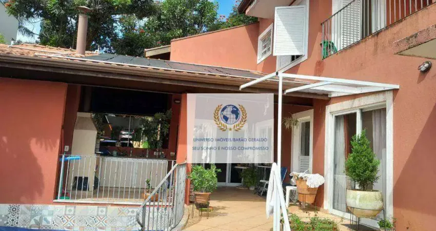 Casa com 4 dormitórios à venda, 250 m² por r$ 1.620.000,00 - chácara belvedere - campinas/sp