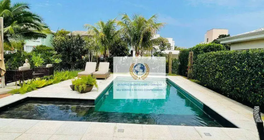 Casa com 3 dormitórios à venda, 388 m² por r$ 3.800.000,00 - residencial estância eudóxia - campinas/sp