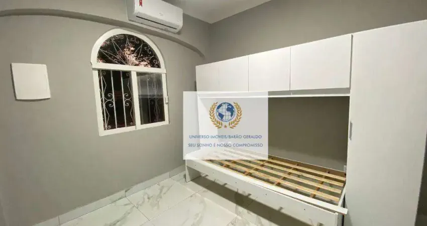 Kitnet com 1 dormitório para alugar, 25 m² por r$ 1.930,00/mês - cidade universitária - campinas/sp