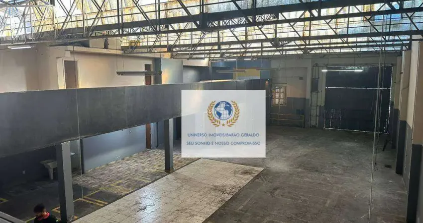 Barracão, 660 m² - venda por r$ 2.800.000,00 ou aluguel por r$ 8.276,00/mês - centro - campinas/sp