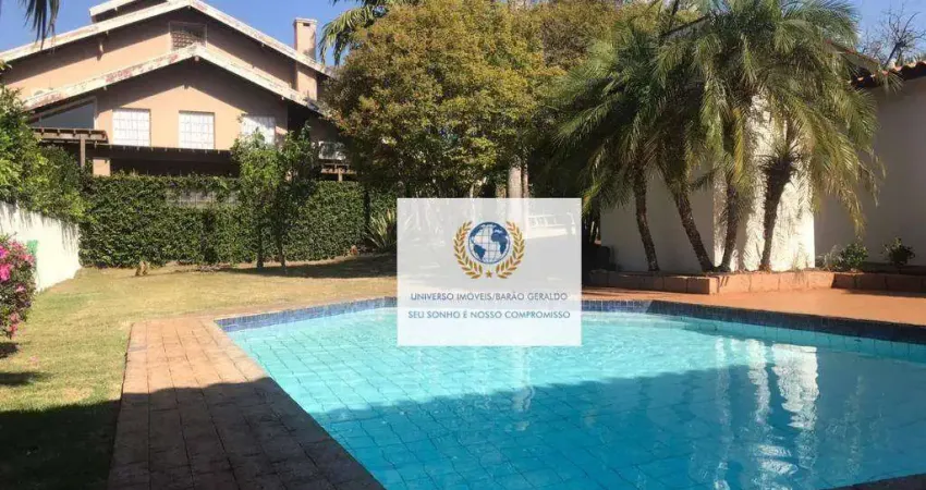 Casa com 5 dormitórios à venda, 477 m² por r$ 2.400.000,00 - residencial parque rio das pedras - campinas/sp