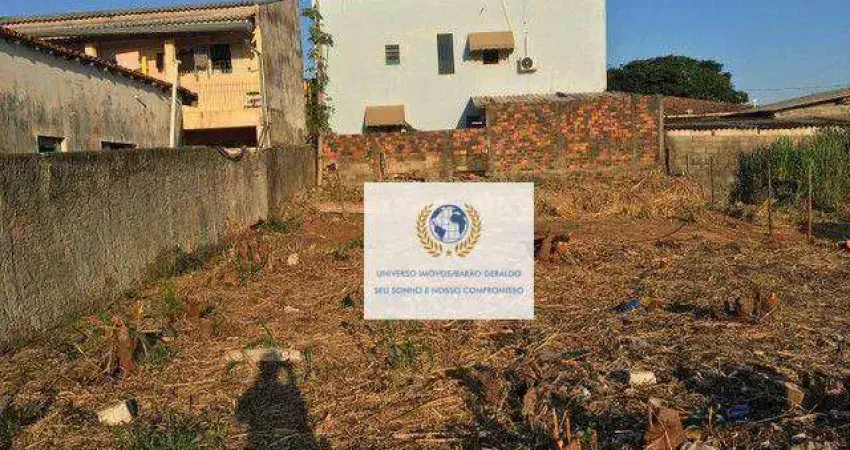 Terreno à venda, 417 m² por r$ 250.000,00 - jardim alto da cidade universitária - campinas/sp