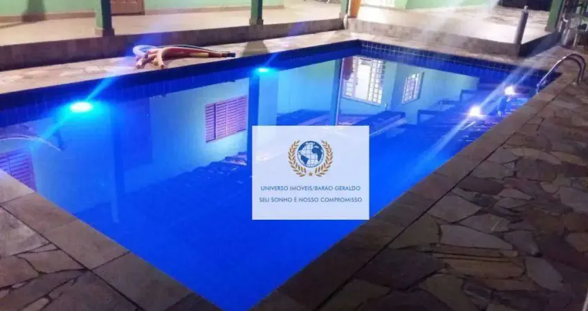 Chácara com 3 dormitórios à venda, 1000 m² por r$ 450.000,00 - centro - cosmópolis/sp