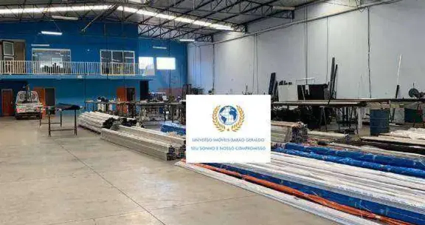 Barracão à venda, 800 m² por r$ 2.200.000,00 - parque rural fazenda santa cândida - campinas/sp