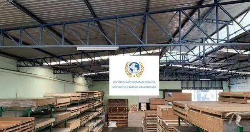 Barracão à venda, 800 m² por r$ 2.200.000,00 - parque rural fazenda santa cândida - campinas/sp