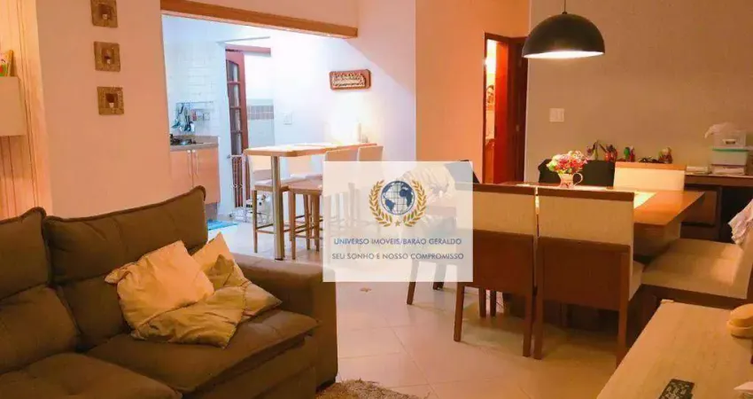 Casa com 2 dormitórios à venda, 165 m² por r$ 930.000,00 - bosque de barão geraldo - campinas/sp