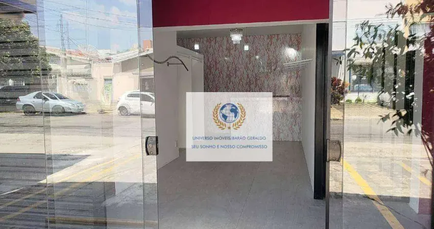Loja para alugar, 20 m² por r$ 2.800,00/mês - barão geraldo - campinas/sp