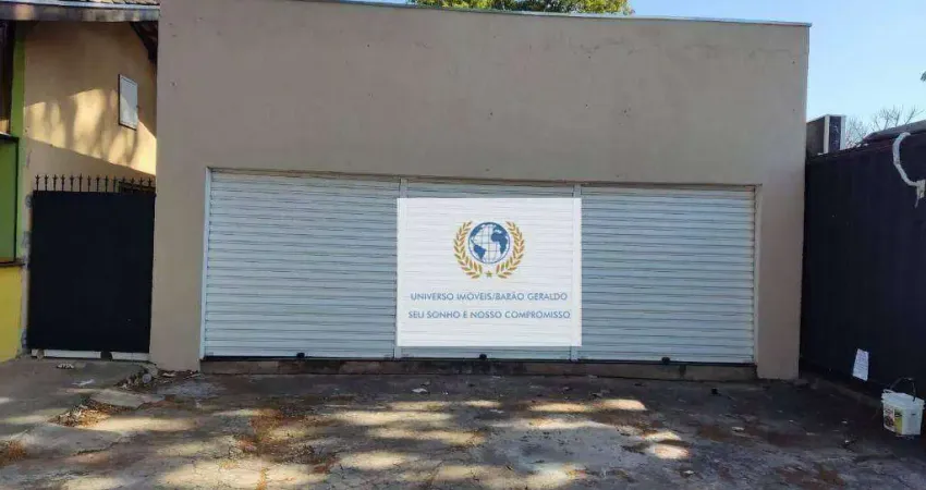 Salão à venda, 45 m² por r$ 150.000,00 - barão geraldo - campinas/sp