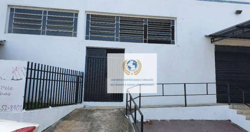 Salão para alugar, 59 m² por r$ 1.650,00/mês - jardim das bandeiras - campinas/sp