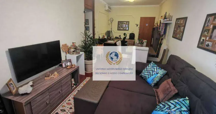 Apartamento com 2 dormitórios à venda, 87 m² por r$ 370.000,00 - jardim chapadão - campinas/sp