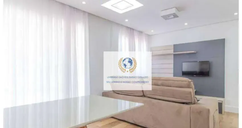 Apartamento com 2 dormitórios à venda, 73 m² por r$ 940.000,00 - parque rural fazenda santa cândida - campinas/sp