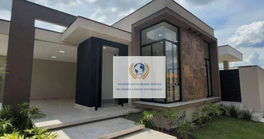 Casa com 3 dormitórios à venda, 171 m² por r$ 1.680.000,00 - parque bom retiro - paulínia/sp