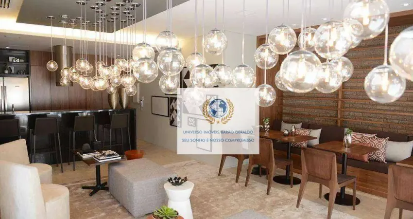 Apartamento com 1 dormitório à venda, 56 m² por r$ 840.000,00 - cambuí - campinas/sp