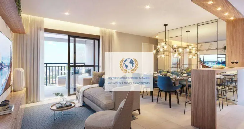 Apartamento com 3 dormitórios à venda, 76 m² por r$ 975.000,00 - parque rural fazenda santa cândida - campinas/sp