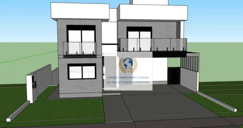 Casa com 5 dormitórios à venda, 342 m² por r$ 3.100.000,00 - loteamento alphaville campinas - campinas/sp