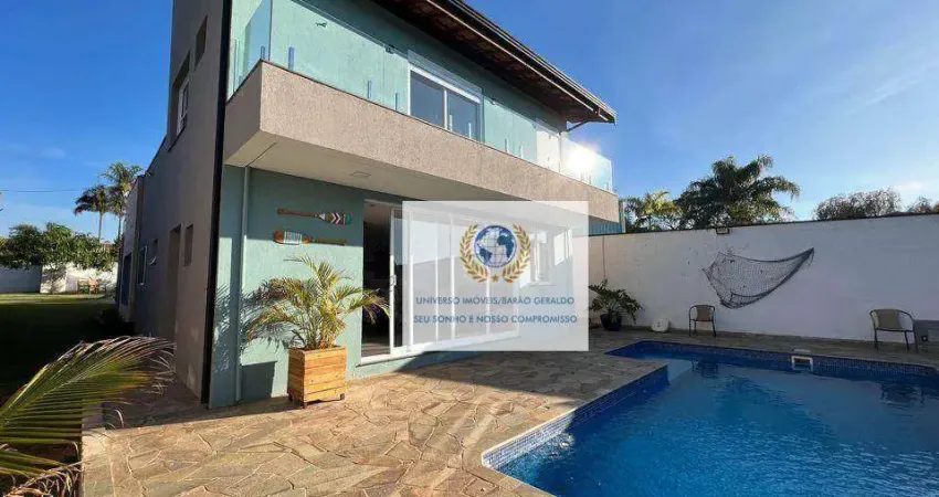 Casa com 5 dormitórios à venda, 400 m² por r$ 1.400.000,00 - village campinas - campinas/sp