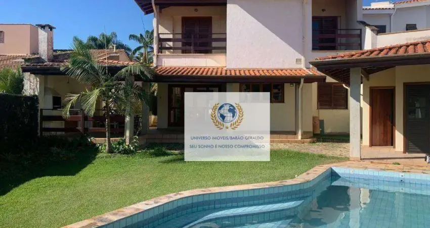 Casa com 4 dormitórios à venda, 375 m² por r$ 1.800.000,00 - bairro das palmeiras - campinas/sp