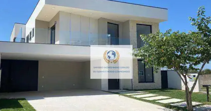 Casa com 4 dormitórios à venda, 290 m² por r$ 3.700.000,00 - loteamento parque dos alecrins - campinas/sp