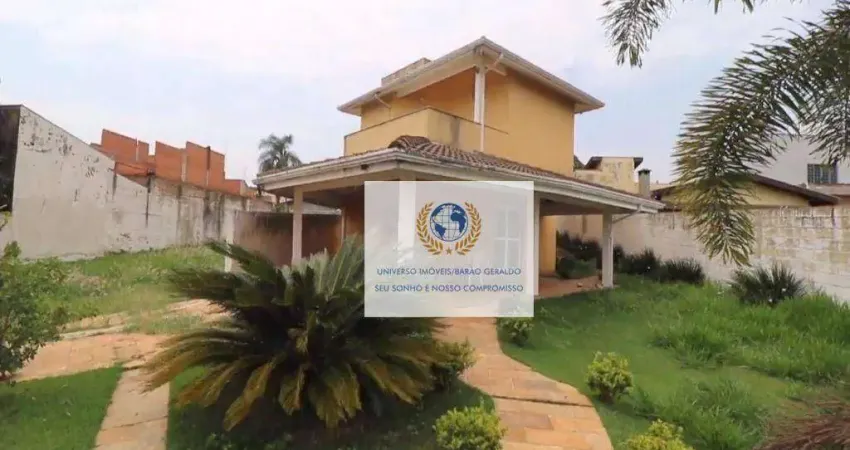 Casa com 4 dormitórios à venda, 331 m² por r$ 1.100.000 - bosque de barão geraldo - campinas/sp