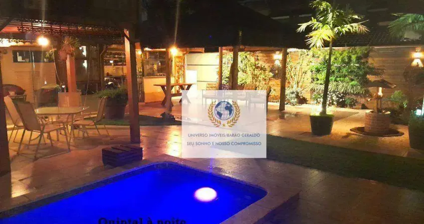 Casa com 4 dormitórios à venda, 325 m² por r$ 1.750.000,00 - tijuco das telhas - campinas/sp