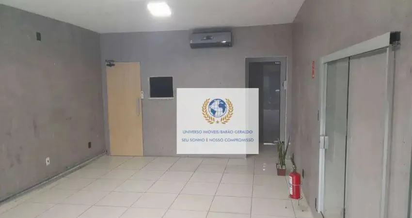 Salão para alugar, 44 m² por r$ 3.200,00/mês - cambuí - campinas/sp