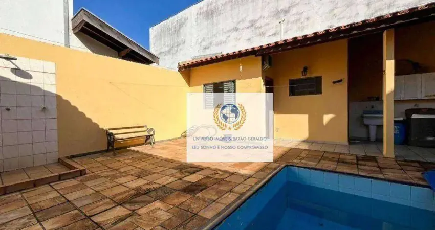Casa com 3 dormitórios à venda, 160 m² por r$ 910.000,00 - cidade universitária - campinas/sp