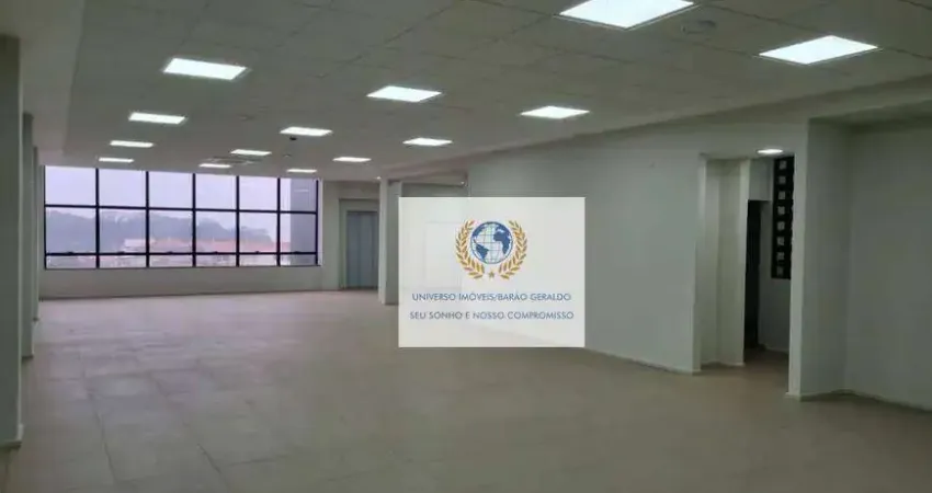 Andar corporativo para alugar, 290 m² por r$ 21.461,00/mês - jardim chapadão - campinas/sp