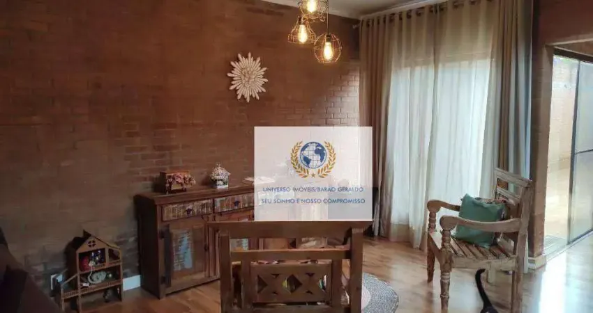 Casa com 3 dormitórios à venda, 271 m² por r$ 950.000,00 - bosque de barão geraldo - campinas/sp