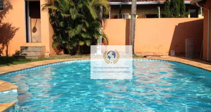 Casa com 4 dormitórios à venda, 403 m² por r$ 1.500.000,00 - bairro das palmeiras - campinas/sp