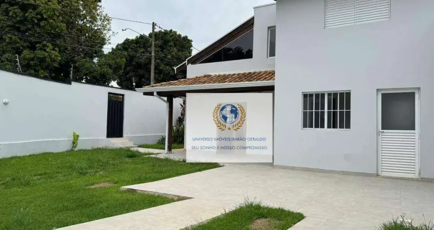Casa com 4 dormitórios à venda, 180 m² por r$ 770.000,00 - bosque de barão geraldo - campinas/sp