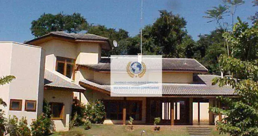 Casa com 4 dormitórios à venda, 420 m² por r$ 2.800.000,00 - jardim botânico (sousas) - campinas/sp