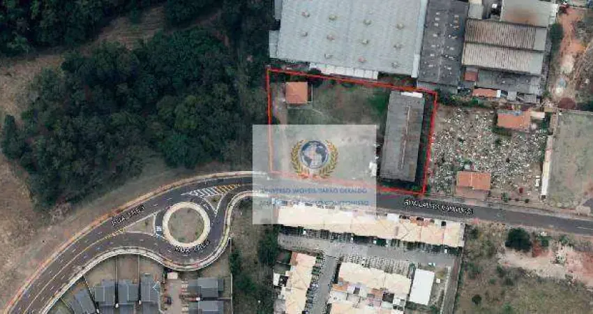 Galpão, 855 m² - venda por r$ 5.890.000,00 ou aluguel por r$ 25.000,00/mês - parque rural fazenda santa cândida - campinas/sp