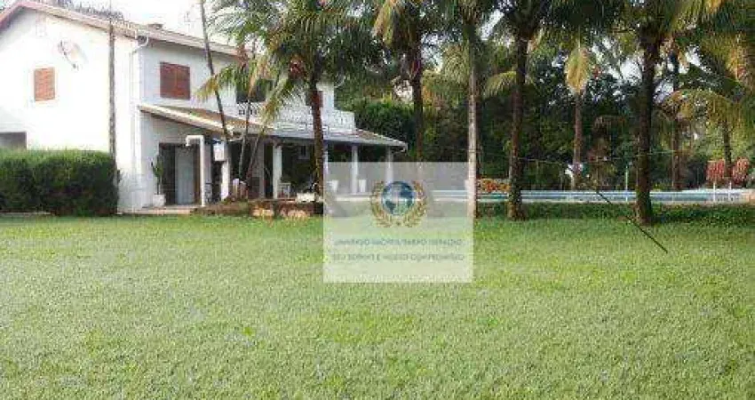 Chácara com 4 dormitórios à venda, 1880 m² por r$ 1.600.000,00 - loteamento chácaras vale das garças - campinas/sp