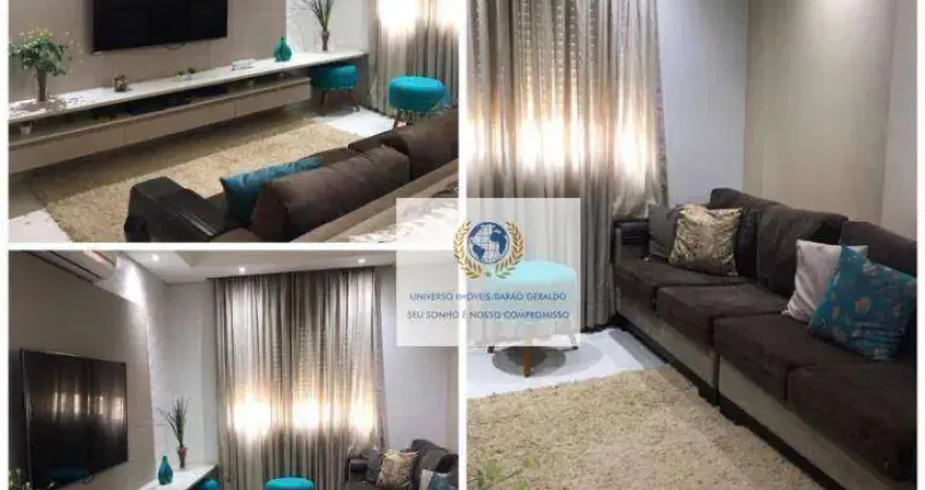 Apartamento com 2 dormitórios à venda, 85 m² por r$ 590.000,00 - santa terezinha - paulínia/sp