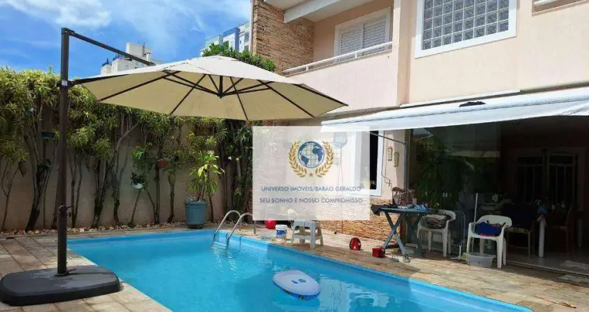 Casa com 4 dormitórios à venda, 299 m² por r$ 2.400.000,00 - parque das flores - campinas/sp