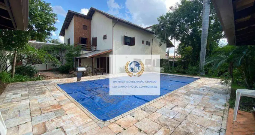 Casa com 4 dormitórios à venda, 500 m² por r$ 1.800.000,00 - parque das universidades - campinas/sp