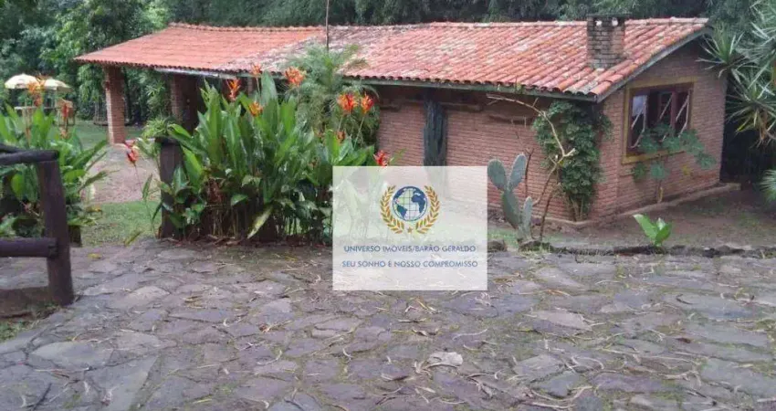 Chácara com 2 dormitórios à venda, 4500 m² por r$ 1.010.000,00 - sousas - campinas/sp