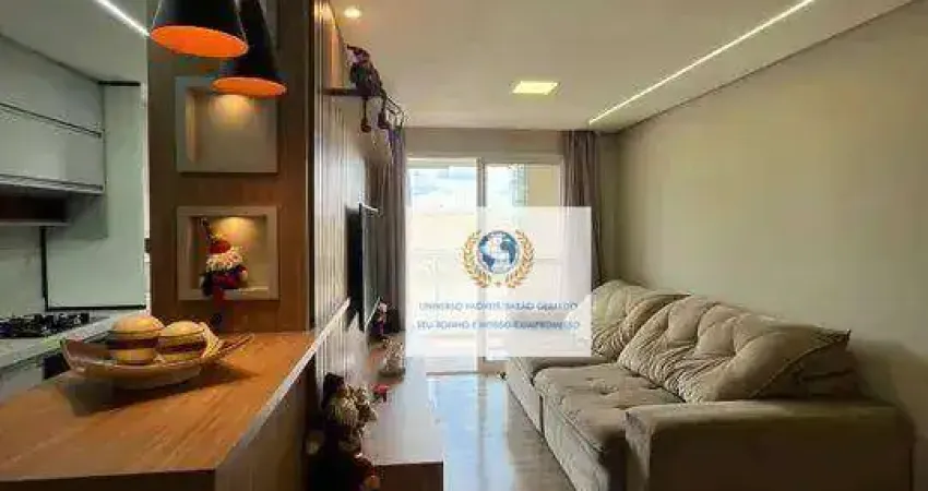 Apartamento com 3 dormitórios à venda, 80 m² por r$ 598.000,00 - balneario tropical - paulínia/sp