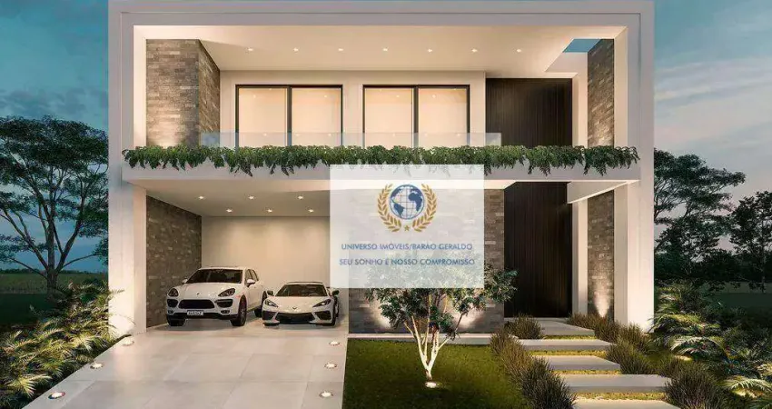 Casa com 5 dormitórios à venda, 262 m² por r$ 2.550.000,00 - parque brasil 500 - paulínia/sp