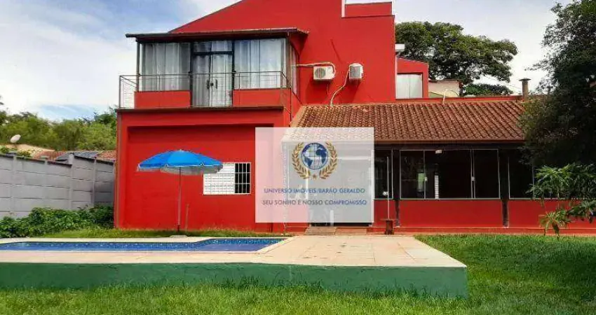 Casa com 5 dormitórios para alugar, 290 m² por r$ 11.580,00/mês - chácara santa margarida - campinas/sp