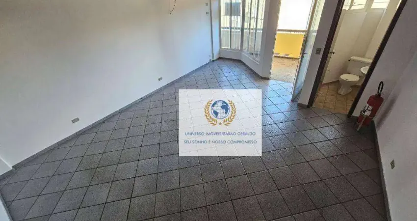 Sala, 62 m² - venda por r$ 220.000,00 ou aluguel por r$ 1.850,00/mês - barão geraldo - campinas/sp