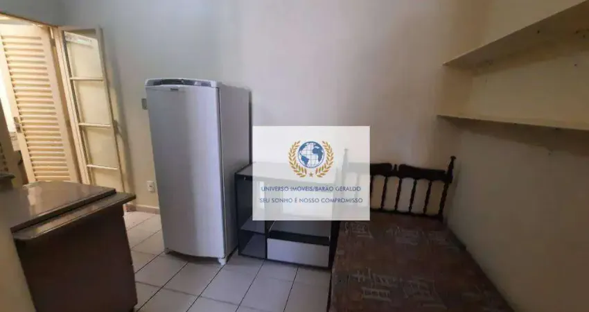 Kitnet com 1 dormitório para alugar, 20 m² por r$ 1.500,00/mês - cidade universitária - campinas/sp