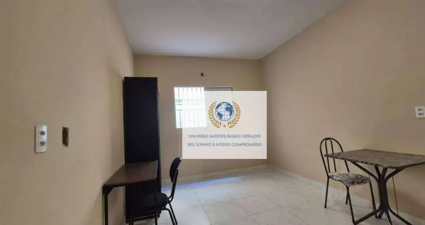 Kitnet com 1 dormitório para alugar, 20 m² por r$ 2.280,00/mês - cidade universitária - campinas/sp