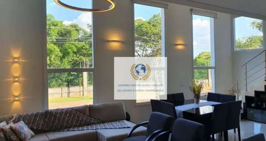 Casa com 3 dormitórios à venda, 292 m² por r$ 1.690.000,00 - parque bom retiro - paulínia/sp